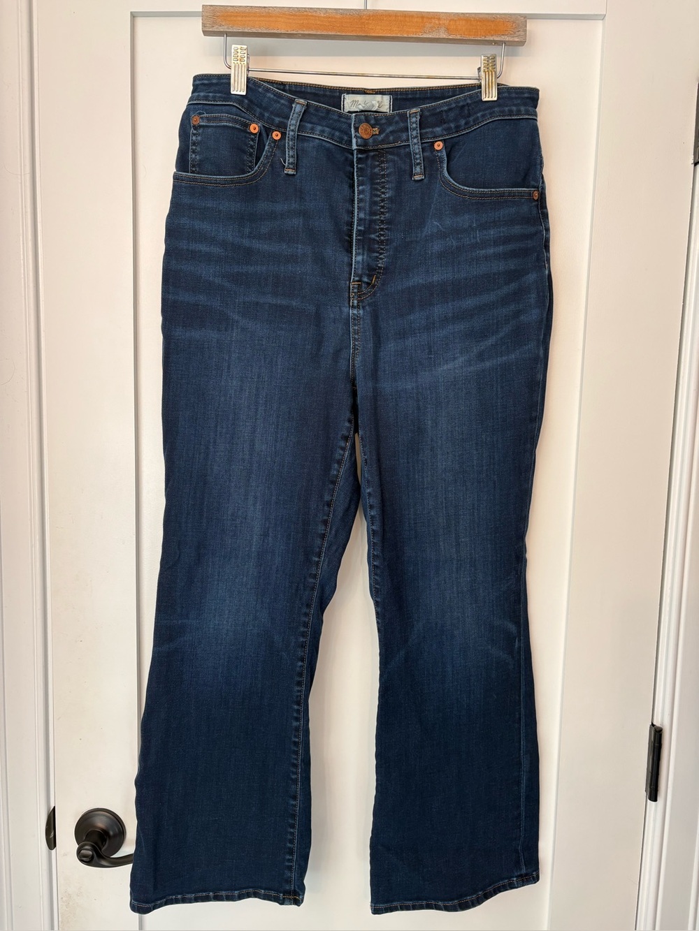 Madewell Curvy Cali Boot cut jeans sz 31